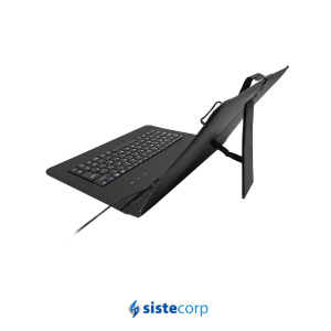 FUNDA CON TECLADO TABLET 10` NEGRO NS-FUTE910 NISUTA - Imagen 2