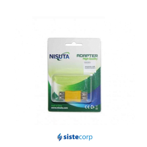 ADAPTADOR DE USB A USB H A H NS-ADUSHH NISUTA - Imagen 2