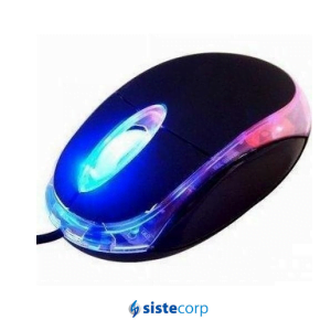 MOUSE USB LUMINOSO NM-M01 NETMAK - Imagen 1