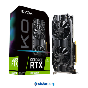 PLACA DE VIDEO 8GB RTX 2070 SUPER EVGA KO GAMING DUAL FAN (08G-P4-2072-KR) - Imagen 1