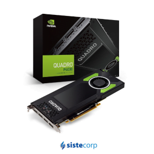 PLACA DE VIDEO 8GB QUADRO P4000 PNY DP 1.4 X 4 + STEREO (VCQP4000-ESPPB) - Imagen 1