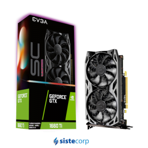 PLACA DE VIDEO 6GB GTX 1660 TI EVGA SC ULTRA (06G-P4-1667-KR) - Imagen 2