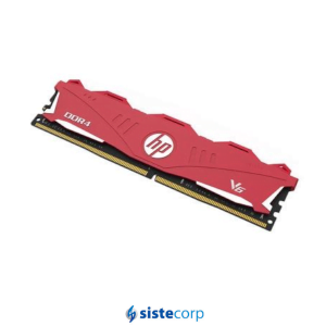 MEMORIA PC HP V6 DDR4 16GB 2666MHZ CL18 RED (7EH62AA) - Imagen 1