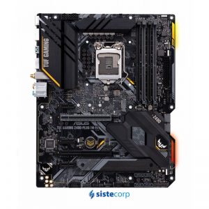 PLACA MADRE ASUS S1200 TUF GAMING Z490-PLUS WIFI BOX ATX (90MB1330-M0AAY0) - Imagen 1