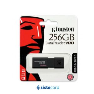 PENDRIVE 3.0 DT100 G3 256GB NEGRO KINGSTON (DT100G3/256GB) - Imagen 3