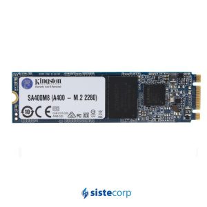 DISCO SOLIDO SSD 480GB A400 M.2 2280 KINGSTON (SA400M8/480G) - Imagen 1
