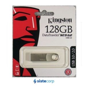 PENDRIVE KINGSTON DTSE9 128GB METALICO 3.0 (DTSE9G2/128GB) - Imagen 2