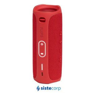 PARLANTE PORTATIL JBL FLIP 5 ROJO (JBLFLIP5REDAM) - Imagen 2