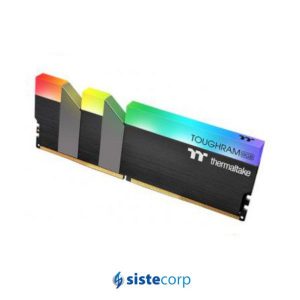 MEMORIA PC TOUGHRAM DDR4 16GB 3600MHZ 2X8GB -RGB BLACK THERMALTAKE (R009D408GX2-360) - Imagen 2