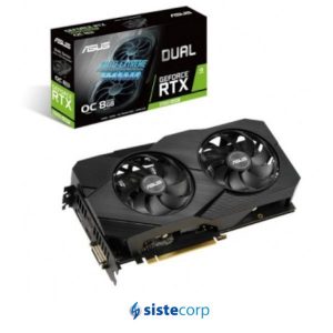 PLACA DE VIDEO 8GB RTX 2060 SUPER ASUS DUAL EVO OC 08G (90YV0DZ0-M0AA00) - Imagen 2