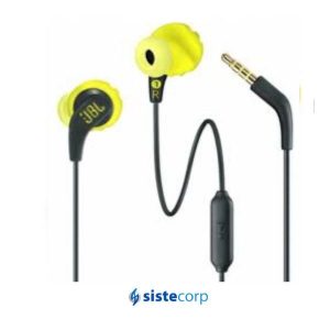AURICULAR ENDURANCE RUN AMARILLO Y NEGRO JBL (JBLENDURRUNBNLA) - Imagen 2