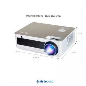 PROYECTOR 5000 LUMENS GADNIC MODELO PROJ0049 - Imagen 3