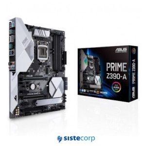 PLACA MADRE ASUS S1151 PRIME Z390-A BOX ATX (90MB0YT0-MVAAY0) - Imagen 1