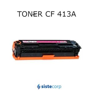 TONER ALTERNATIVO HP CF413A - MAGENTA - LASERJET PRO M452 / MFP M337 / M477 - EVT-CF413A - 130100163 - EVERTEC - Imagen 1