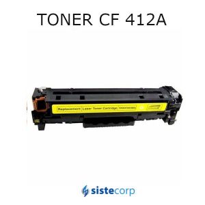 TONER ALTERNATIVO HP CF412A - AMARILLO - LASERJET PRO M452 / MFP M337 / M477 - EVT-CF412A - 130100162 - EVERTEC - Imagen 1