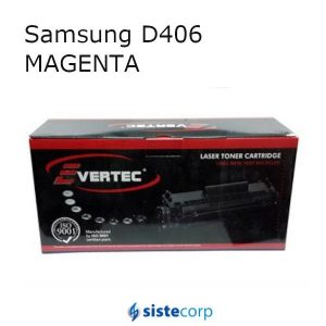 TONER ALTERNATIVO SAMSUNG D406 - MAGENTA - CLP-360 / CLP-362 / CLP-364 / CLP-365W / CLX-3300 / CLX-3302 / CLX-3305 / SL-C410 / SL-C4 - Imagen 1