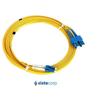 PATCHCORD/CABLE DE RED GLC FO LC/PC-LC/PC SM 1MT DUPLEX (FO-3068) - Imagen 1