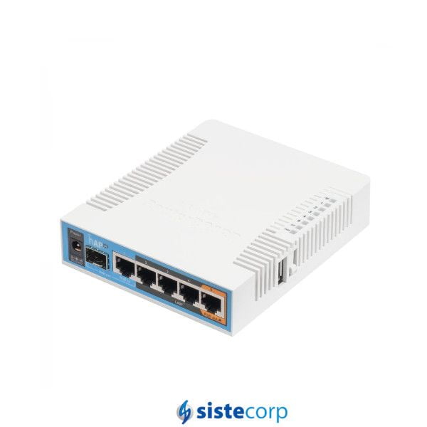 ROUTER MIKROTIK HAP AC WIFI ROUTER962UIGS-5HAC72HNT 1SFP C/F 93 (ROUTER962UIGS5HACT2)