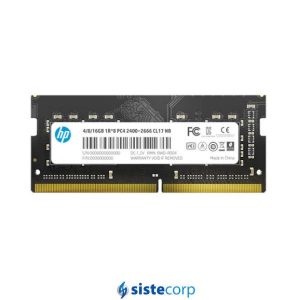 MEMORIA SODIMM HP S1 DDR4 2400MHZ 16GB CL17 HP (7EH96AA) - Imagen 1
