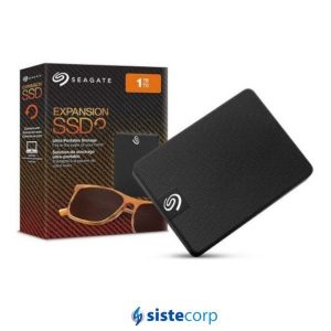 DISCO EXTERNO SOLIDO SSD 1TB USB 3.0 EXPANSION SEAGATE (STJD1000400) - Imagen 1