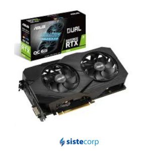 PLACA DE VIDEO 6GB RTX 2060 ASUS DUAL EVO O6G (90YV0CH2-MTAA00) - Imagen 1