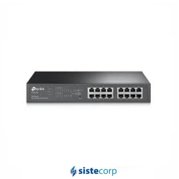 SWITCH TP LINK 16 PUERTOS GB 8 POE+ 8 NO POE EASY SMART 59