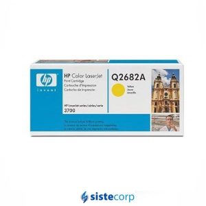 TONER ORIGINAL HP Q2682A AMARILLO P/HP 3700 (Q2682A) - Imagen 1