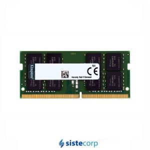 MEMORIA SODIMM DDR4 8GB KINGSTON 2666 CL19 KCP (KCP426SS8/8) - Imagen 1