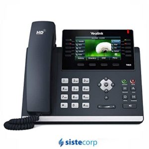 VOIP YEALINK TEL.IP SIP 16 LINEAS POE C/FUENTE (T46S)) - Imagen 1