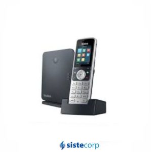 VOIP YEALINK TEL.INAL IP EXP 5 HANDYS METALICO S/F (W53P)) - Imagen 1
