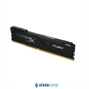 MEMORIA DDR4 16GB KINGSTON 2666MHZ CL16 HYPERX FURY BLACK (HX426C16FB3/16) - Imagen 2