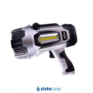 LINTERNA LED NISUTA 10W 12V BATERIA 2000MA RECARGABLE NS-LI10W - Imagen 1