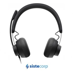 AURICULAR / HEADSET ZONE LOGITECH CABLEADO UC VERSION ZONE WIRED (981-000876) - Imagen 1