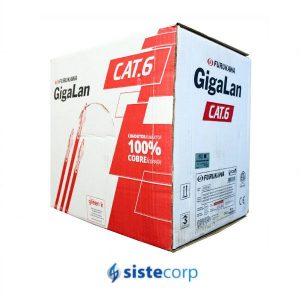 ROLLO CABLE UTP CAT.6 FURUKAWA GIGALAN X305MT GRIS CM LSZH (23400172) - Imagen 2