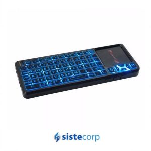 TECLADO SMART TV - WIRELESS - RETROILUMINADO - MINI CON PAD -INCLUYE PUNTERO LASER - KET-1108 - KOLKE - Imagen 2