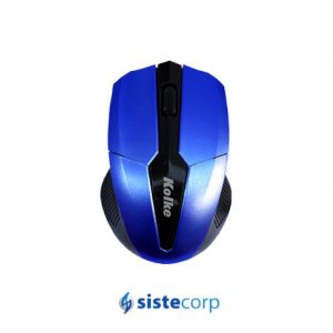 MOUSE INALAMBRICO - KEM-412 - AZUL - 1600 DPI - USB - KEM-412-A - KOLKE - Imagen 1
