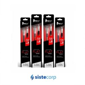 CABLE USB TYPE C FOXBOX  NEGRO (CEL -TABLET)(8804240054203) - Imagen 1
