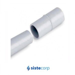 UNION ACOPLE 11/2'' (40 MM) 2 TUBOS RIG PVC - Imagen 1
