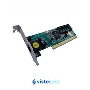 PLACA PCI LAN 10/100/1000 MBPS RJ-45 CHIPSET RTL8169SCLOW PROFILE- NS-PLPCI1GLP NISUTA - Imagen 1