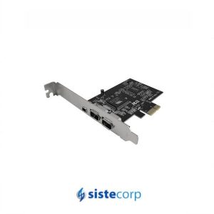 PLACA PCI E 2P FIREWIRE 1P MINI FIREWIRE NS-PLPCIEXFI NISUTA - Imagen 1