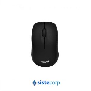 MOUSE INALAMBRICO MINI MOW37 NEGRO 1000 DPI USB NS-MOW37N NISUTA - Imagen 1
