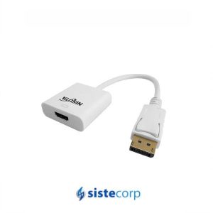 CONVERSOR DE DISPLAY PORT A HDMI  M A H SOPORTA 4K NS-DPHD4K NISUTA - Imagen 1