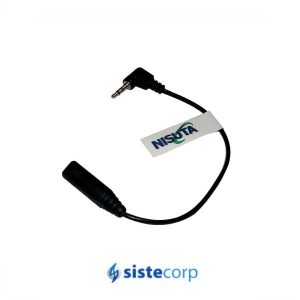 ADAPTADOR DE PLUG 3.5MM H A 2.5MM M NS-ADST23 NISUTA - Imagen 1