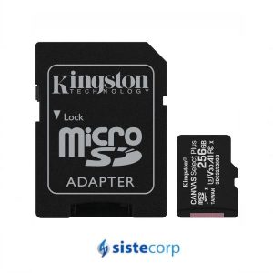 MICRO SD 256GB C10 KINGSTON CANVAS SELECT PLUS (SDCS2/256GB) - Imagen 1