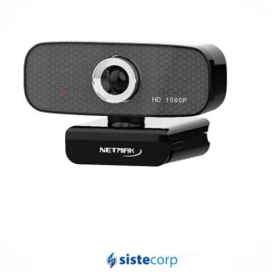 WEBCAM 1080P - WEB03 - MICROFONO - TRIPODE - USB - NM-WEB03- NETMAK - Imagen 1