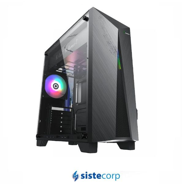 GABINETE GAMEMAX NOVA N6 MID-TOWER ATX 1*FAN ARGB