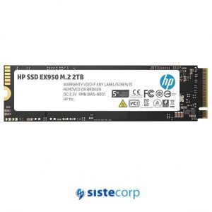 DISCO SOLIDO SSD PCIE M.2 2TB EX950 HP (5MS24AA) - Imagen 1