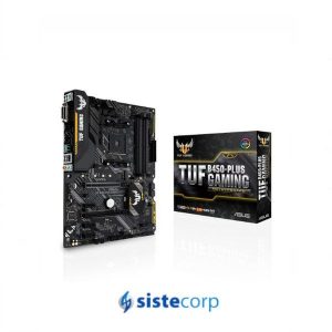 PLACA MADRE  (AM4) TUF B450-PLUS GAMING ASUS (90MB0YM0-M0AAY0) - Imagen 1