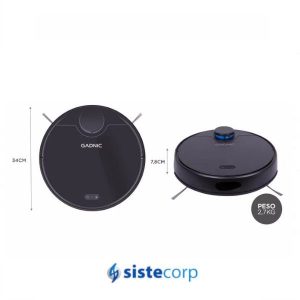 ASPIRADORA ROBOT GADNIC 990: 3 MODOS DE LIMPIEZA MODELO ROB00088 - Imagen 3