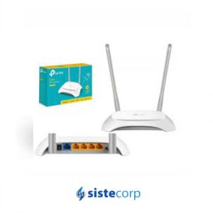 ROUTER 4P TP-LINK WR850N 11N 300MBPS 2X5DBI (TL-WR850N-WISP) - Imagen 1